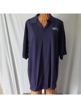 Men's JERZEES Polo Shirt OXFORD BAPTIST Charleston Outreach District '99 - XL